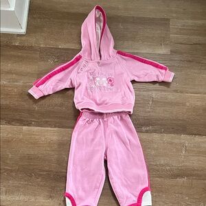 Pink Michigan Wolverines Toddler Outfit